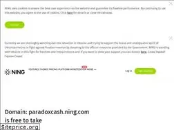 Sites similar to paradoxcash.ning.com