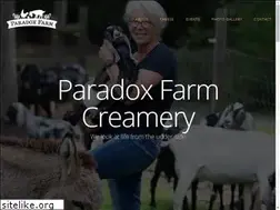 Sites similar to paradoxfarmcreamery.com