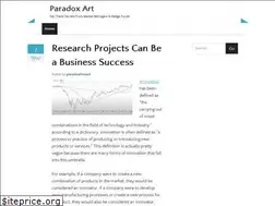 Sites similar to paradoxfineart.net