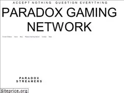 Sites similar to paradoxgaming.net
