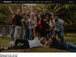 Sites similar to paradoxgroup.com
