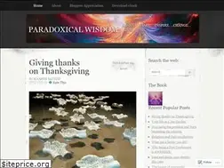 Sites similar to paradoxicalwisdom.wordpress.com