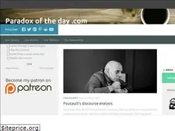 Sites similar to paradoxoftheday.com