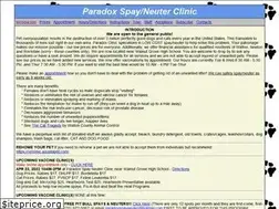 Sites similar to paradoxspayneuter.com