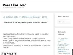 Sites similar to paraellas.net