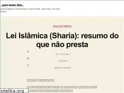 Sites similar to paraessesdias.wordpress.com