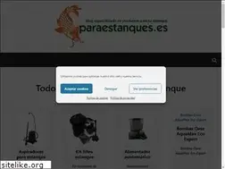Sites similar to paraestanques.es