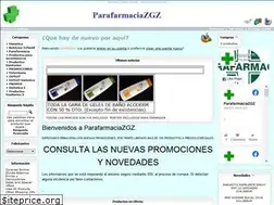 Sites similar to parafarmaciazgz.net