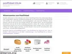 Sites similar to paraffinbad-info.de