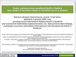 Sites similar to parafiabradford.co.uk