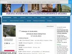 Sites similar to parafiakarniowicedulowa.pl