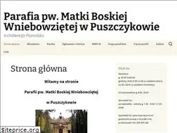 Sites similar to parafiapuszczykowo.pl