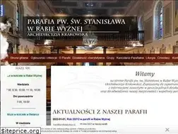 Sites similar to parafiarabawyzna.pl