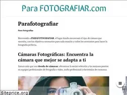 Sites similar to parafotografiar.com