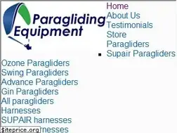 Sites similar to paraglidingequipment.com