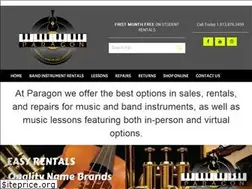 Sites similar to paragon-music.com