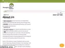 Sites similar to paragonpetz.com.au