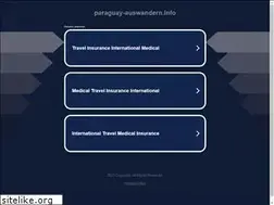 Sites similar to paraguay-auswandern.info