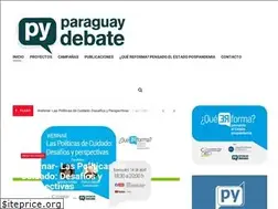 Sites similar to paraguaydebate.org.py