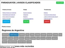 Sites similar to paraguayos.org