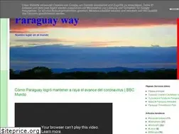 Sites similar to paraguayway.blogspot.com
