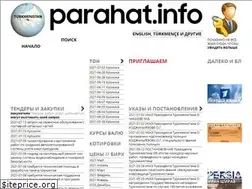 Sites similar to parahat.info