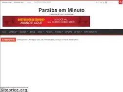 Sites similar to paraibaemminuto.com.br