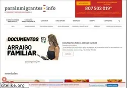 Sites similar to parainmigrantes.info
