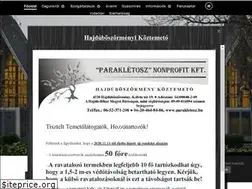 Sites similar to parakletosz.hu