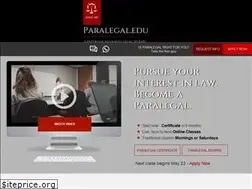 Sites similar to paralegal.edu