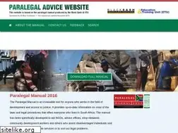 Sites similar to paralegaladvice.org.za