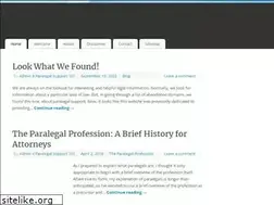 Sites similar to paralegalsupport101.com