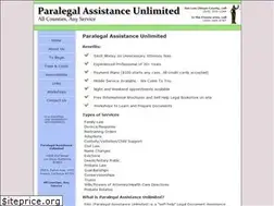 Sites similar to paralegalunlimited.com
