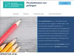 Sites similar to paralleltoetsen.be
