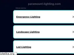 Sites similar to paramount-lighting.com