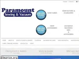 Sites similar to paramount-sew-vac.com