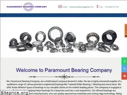 Sites similar to paramountbearingcompany.com
