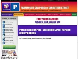 Sites similar to paramountcarpark.com.au