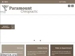 Sites similar to paramountchiropractic.com