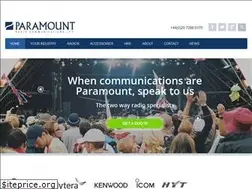 Sites similar to paramountcomms.co.uk