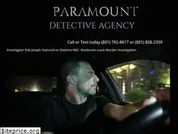 Sites similar to paramountdetective.com