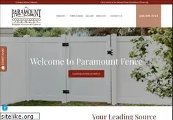Sites similar to paramountfence.com