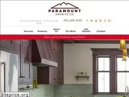 Sites similar to paramountgranite.com