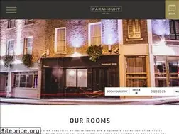 Sites similar to paramounthotel.ie