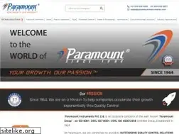 Sites similar to paramountinstruments.com
