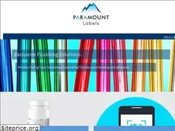 Sites similar to paramountlabels.co.uk