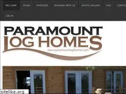 Sites similar to paramountloghomes.com