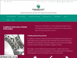 Sites similar to paramountmachinery.ca