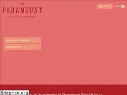 Sites similar to paramountnola.com