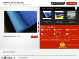 Sites similar to paramountnonwoven.com